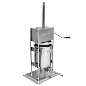 Sprit vertical Mega M manual pentru carnati salam, capacitate 10L. Sprit manual de umplut carnati