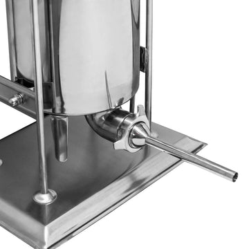 Sprit vertical Mega M manual pentru carnati salam, capacitate 10L. Sprit manual de umplut carnati