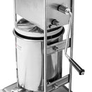 Sprit vertical Mega M manual pentru carnati salam, capacitate 10L. Sprit manual de umplut carnati