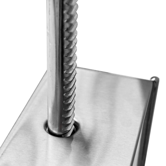 Sprit vertical Mega M manual pentru carnati salam, capacitate 10L. Sprit manual de umplut carnati