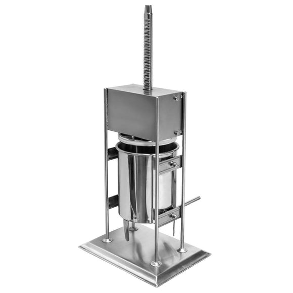 Sprit vertical Mega M manual pentru carnati salam, capacitate 10L. Sprit manual de umplut carnati