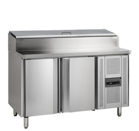 SS7200-SS304, 297 l, 2 la 10 C, 2 uși cu balama autoînchizătoare, Ventilat, 300 W, Gama de mese de preparare
