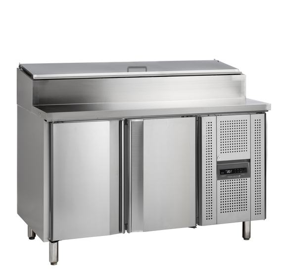 Saladeta frigorifica inox, 297 l, +2/+10C, 2 usi Tefcold – saladeta frigorifica inox pentru bucatarie profesionala si preparare salate