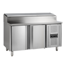 Saladeta frigorifica inox, 337 l, +2/+10C, 2 usi Tefcold – saladeta frigorifica inox pentru bucatarie profesionala si preparare salate