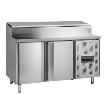 Saladeta frigorifica inox, 337 l, +2/+10C, 2 usi Tefcold – saladeta frigorifica inox pentru bucatarie profesionala si preparare salate