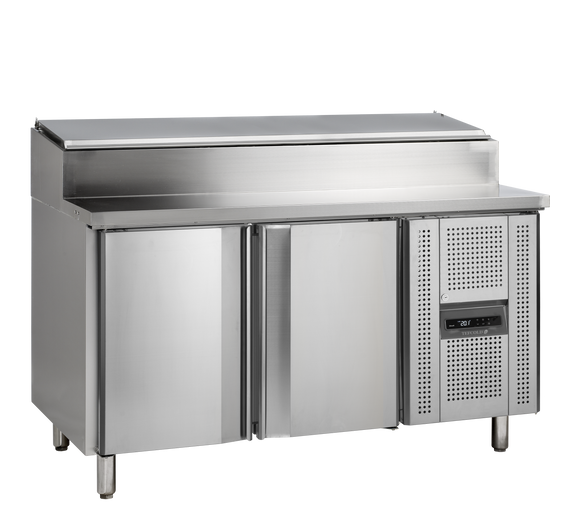 Saladeta frigorifica inox, 337 l, +2/+10C, 2 usi Tefcold – saladeta frigorifica inox pentru bucatarie profesionala si preparare salate