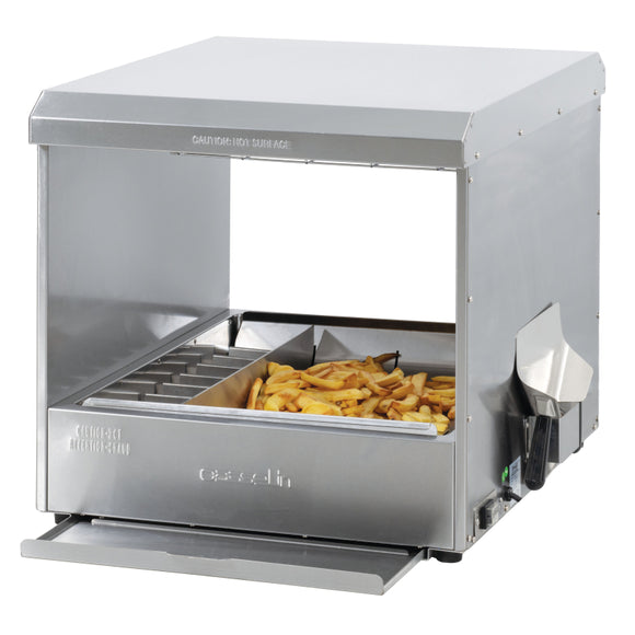 Stand servire cartofi prajiti, incalzit, cu scafa, 1,5 kW