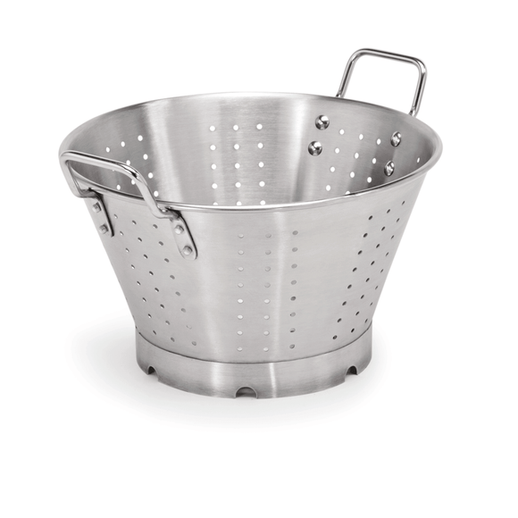 Strecuratoare inox cu baza, Ø32xH18 cm