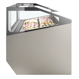 SUPER CAPRI 12-Oțel inoxidabil, -20 la -14, Ventilat, LED, 1050 W, D