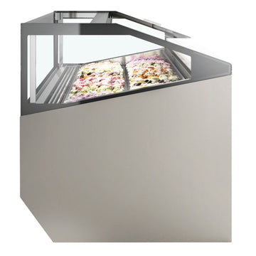 SUPER CAPRI 24-Otel inoxidabil, 460 kg, -20 la -14 C, Ventilat, LED, 1750 W, D
