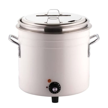 Supiera 10 Litri, model RETRO, alb, 1,4 kW Supiera cu design retro cu