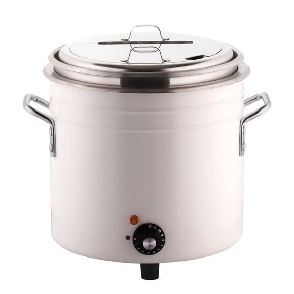 Supiera 10 Litri, model RETRO, alb, 1,4 kW Supiera cu design retro cu