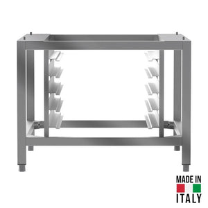 Suport pentru cuptor Tecnodom PS6060 cu port-tavi pentru 5 tavi (GN 2/3 / 44,2x32,5 cm), H 60 cm - Made in Italy