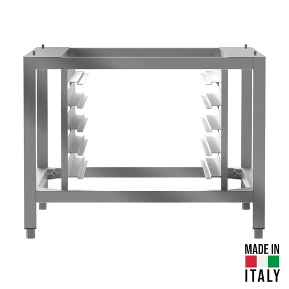 Suport pentru cuptor Tecnodom PS6060 cu port-tavi pentru 5 tavi (GN 2/3 / 44,2x32,5 cm), H 60 cm - Made in Italy