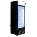 Vitrina frigorifica 1 usa 370L RICO i61 iluminare LED plafon superior publicitar iluminat Dulap frigorific cu 1 usa