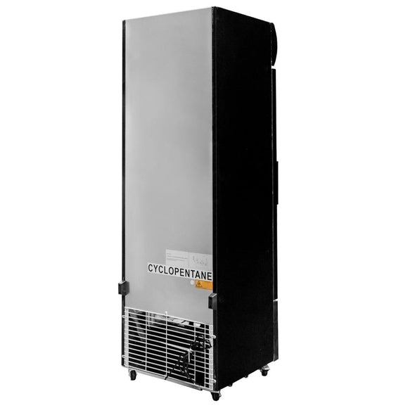 Vitrina frigorifica 1 usa 370L RICO i61 iluminare LED plafon superior publicitar iluminat Dulap frigorific cu 1 usa