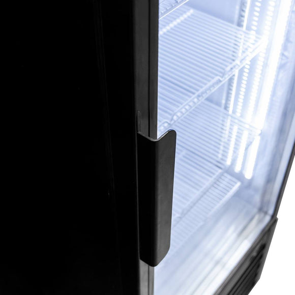 Vitrina frigorifica 1 usa 370L RICO i61 iluminare LED plafon superior publicitar iluminat Dulap frigorific cu 1 usa