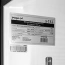 Vitrina frigorifica 2 usi 730L RICO i112 plafon publicitar superior iluminat