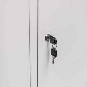 Dulap BHP pentru haine angajati 3 usi S-90 cm - 0