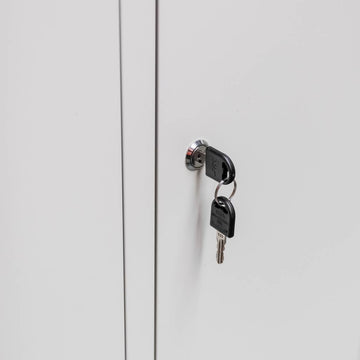 Dulap BHP pentru haine angajati 3 usi S-90 cm - 0