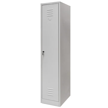 Dulap BHP pentru haine 1 usa S-36 cm gri