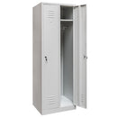 Dulap vestiar metalic 2 usi, latime 60 cm gri - LIVRARE PE PALET-5