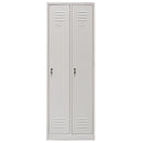 Dulap vestiar BHP 2 usi cu compartimente S-60 cm gri-5