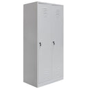 Dulap vestiar metalic 2 usi, latime 80 cm gri - LIVRARE PE PALET-3