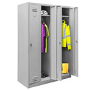 Dulap vestiar BHP pentru angajati 4 usi S-120 cm-3