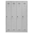 Dulap vestiar BHP pentru angajati 4 usi S-120 cm-4
