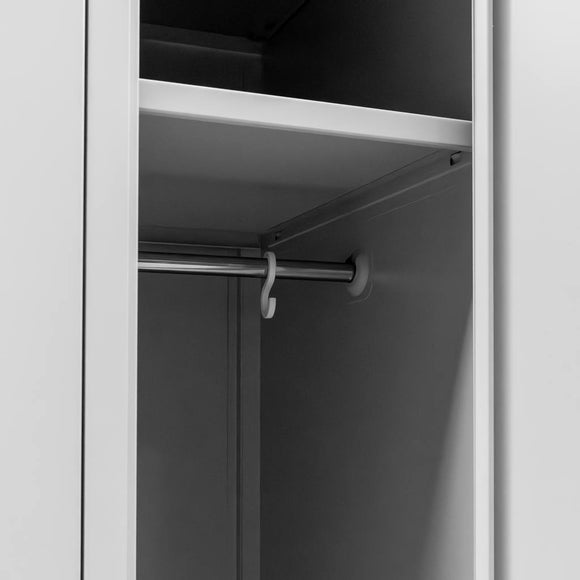 Dulap vestiar BHP pentru angajati 4 usi S-120 cm
