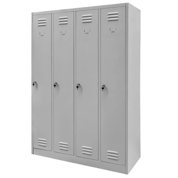 Dulap vestiar BHP pentru angajati 4 usi S-120 cm