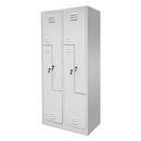 Dulap BHP pentru haine tip L 4 usi S-80 cm-1