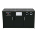 Dulap sub espressor cafea H-92 cm L-154 cm G-60 cm negru-2