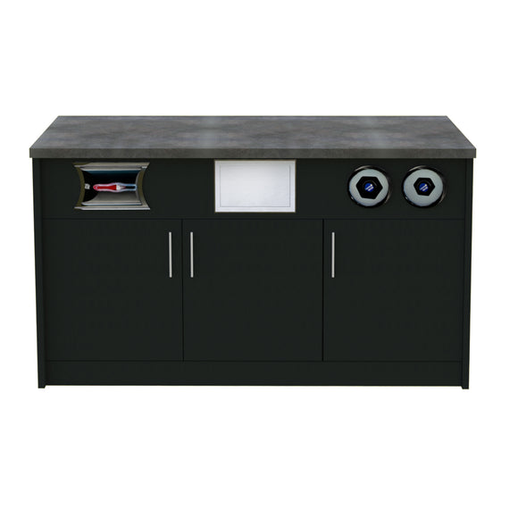 Dulap sub espressor cafea H-92 cm L-154 cm G-60 cm negru