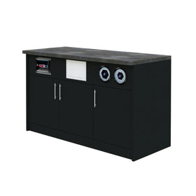 Dulap sub espressor cafea H-92 cm L-154 cm G-60 cm negru