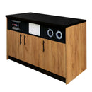 Dulap sub espressor cafea H-92 cm L-154 cm G-60 cm stejar kraft-1