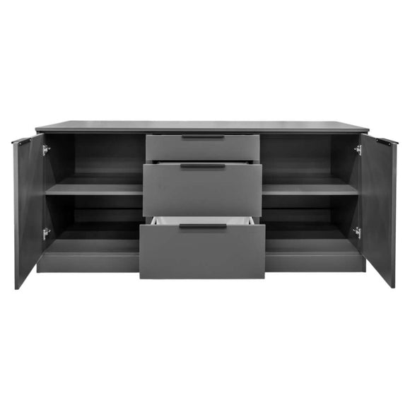 Dulap mobil pentru espressor cafea H-87 cm L-184 cm G-76 cm antracit