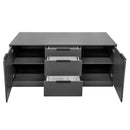Dulap mobil pentru espressor cafea H-87 cm L-184 cm G-76 cm antracit-7