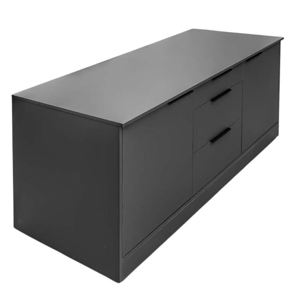 Dulap mobil pentru espressor cafea H-87 cm L-184 cm G-76 cm antracit