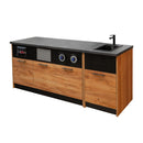 Dulap cu lavoar si baterie H-90 cm L-54 cm G-60 cm stejar kraft-7