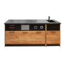 Dulap cu lavoar si baterie H-90 cm L-54 cm G-60 cm stejar kraft-8