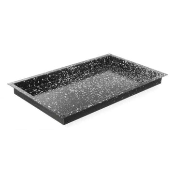 Tava GN11 emailata, colturi drepte, 53x32.5xH4cm