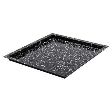 Tava GN23 emailata H 20 mm, colturi dreptunghi Această tavă GN 23 emailată