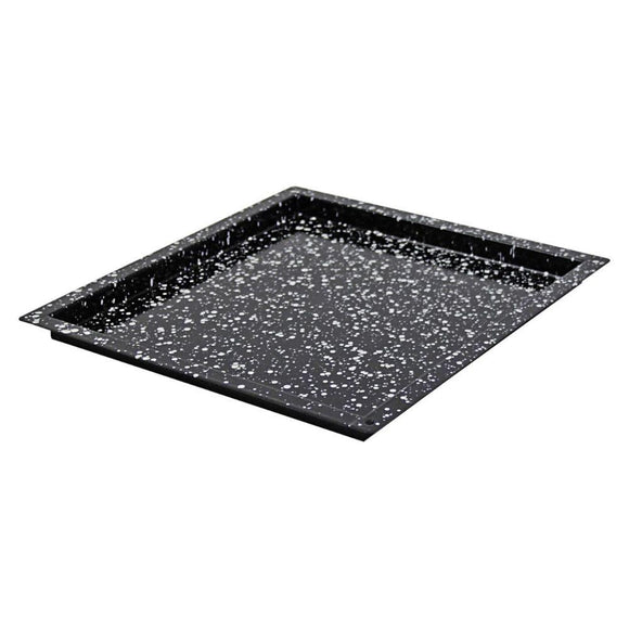 Tava GN23 emailata H 20 mm, colturi dreptunghi Această tavă GN 23 emailată