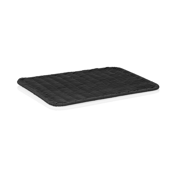 Tava de prezentare Weaver Pro , 40 x 30 x 1 cm, neagra, polipropilena, fara BPA