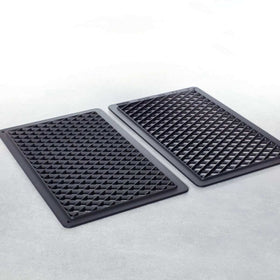 Tava tip gratar RATIONAL, striatii romb striatii drepte, GN 11, teflonat