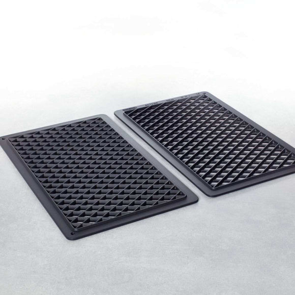 Tava tip gratar RATIONAL, striatii romb striatii drepte, GN 11, teflonat