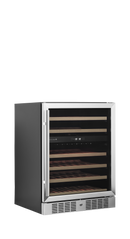 Vitrina racitor vin negru TFW160-2S, 131 l, 2 zone, 1 usa Tefcold – vitrina racitor vin cu zone de temperatura separate pentru restaurant si wine bar