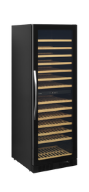 TFW400-2F-Negru, 350 l, 5 la 10 10 la 18, 1 ușă cu balama fără cadru, Asistat de Ventilator, LED, 220 W, G